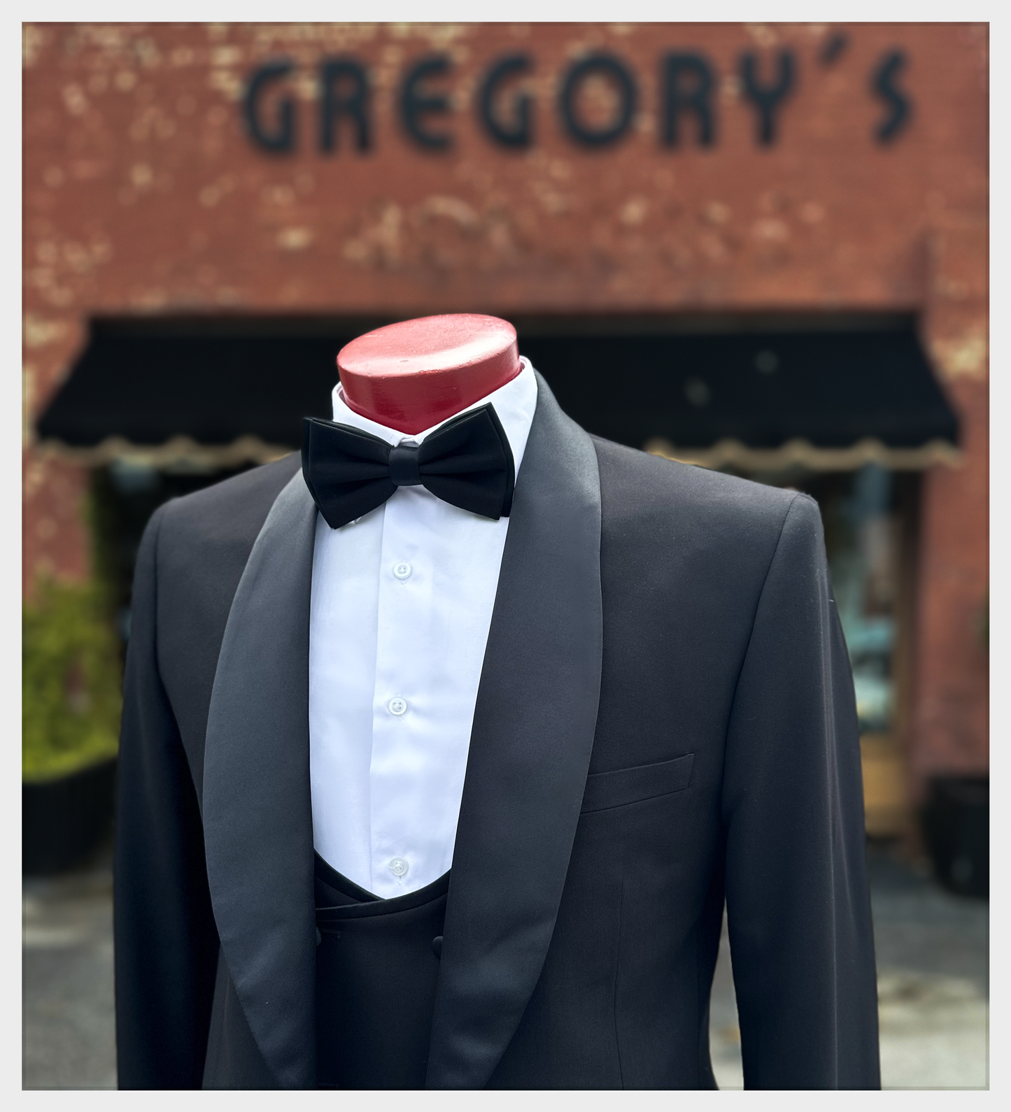 3 Piece Wedding Tuxedo - Black