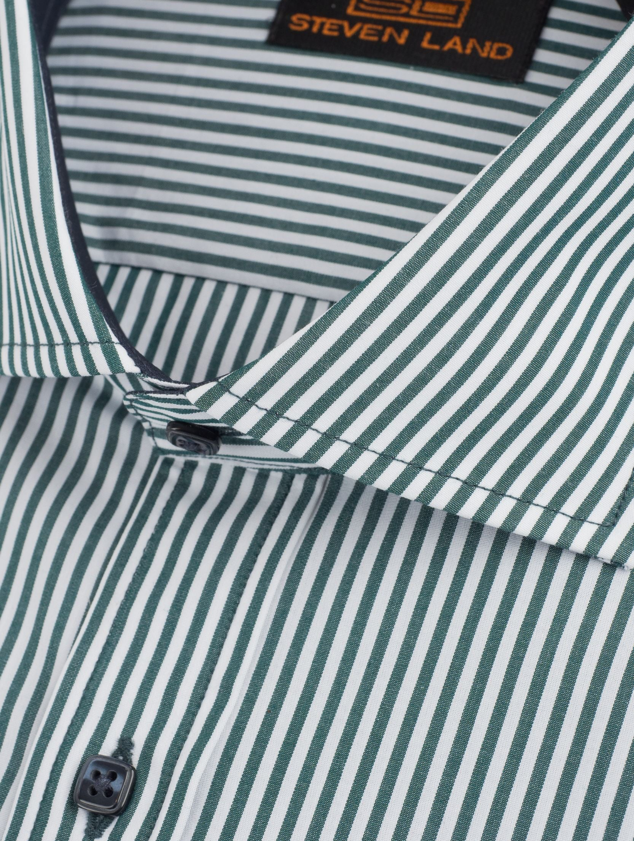 The Earl Striped - Forest Green