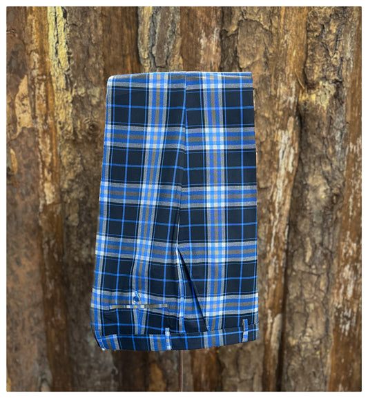 Prestige Plaid Flat Front Pants (Regular Fit)