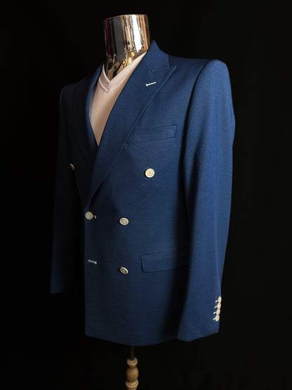 Double Breast Blazer - Navy