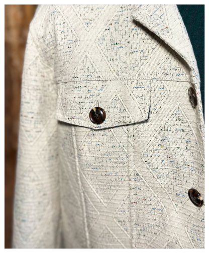 Cream / Multi Colored Jacket