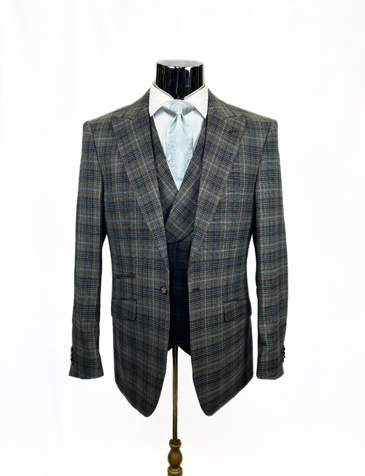 Taupe 3 Piece Suit
